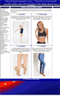 Mobile Screenshot of dancefitnessapparel.com